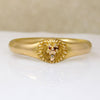 Noble Lion's Head Gold Filled Victorian Bangle
