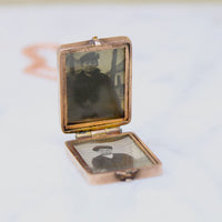 Language of Flowers Morning Glory Gold Locket