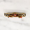 Very Victorian Vivid Branch Coral Brooch