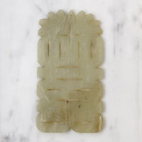 Antique Carved Nephrite Jade Plaque