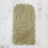 Antique Carved Nephrite Jade Plaque