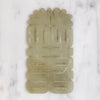 Antique Carved Nephrite Jade Plaque