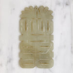 Antique Carved Nephrite Jade Plaque
