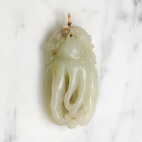 Naturalistic Buddha's Hand Nephrite Jade Pendant