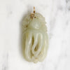 Naturalistic Buddha's Hand Nephrite Jade Pendant