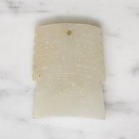 Antique Chinese Carved Stone Plaque