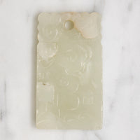 Dreamy Clouds & Coins Antique Jade Pendant