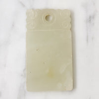 Dreamy Clouds & Coins Antique Jade Pendant