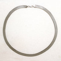 Italian Sterling Silver 30" Herringbone Chain 