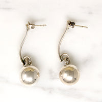 Sensual Sterling Silver Thai Earrings