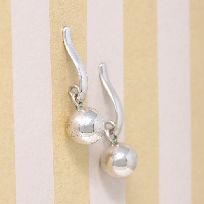 Sensual Sterling Silver Thai Earrings