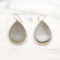 Thai Sterling Silver Teardrops Drop Earrings