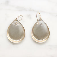 Thai Sterling Silver Teardrops Drop Earrings