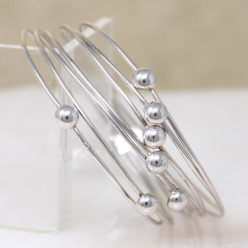 Sophisticated & Kinetic Sterling Silver Bracelet