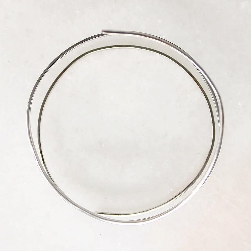 Sterling Silver Spiral Bracelet