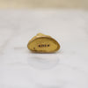 Serene Gold Meditation Buddha Charm