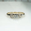 Charming Two-Tone 1930s Diamond Engagement Ring