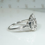 Darling Diamond & White Gold Deco Ring