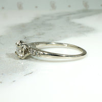 Perennial Diamond & White Gold Engagement Ring