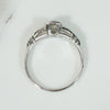 Elegant Old European Cut Diamond & Platinum Engagement Ring