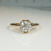 Sparkling 19thc 1.17ct OMC Diamond Solitaire