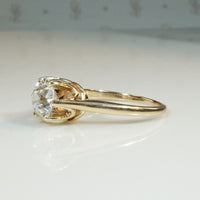 Sparkling 19thc 1.17ct OMC Diamond Solitaire