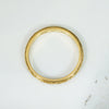 Buttery 18k Gold Forget-Me-Not Band
