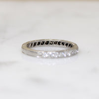 Detail Rich Diamond & Platinum Band Size 3.75
