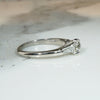 Cartier Old Mine Cut & Baguette Diamond Platinum Ring