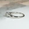 Cartier Old Mine Cut & Baguette Diamond Platinum Ring