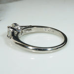 Cartier Old Mine Cut & Baguette Diamond Platinum Ring