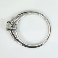 Cartier Old Mine Cut & Baguette Diamond Platinum Ring