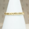 Swirling 18k Yellow Gold Vintage Band
