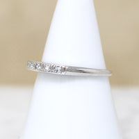 Timeless Five Diamond & Platinum Wedding Band