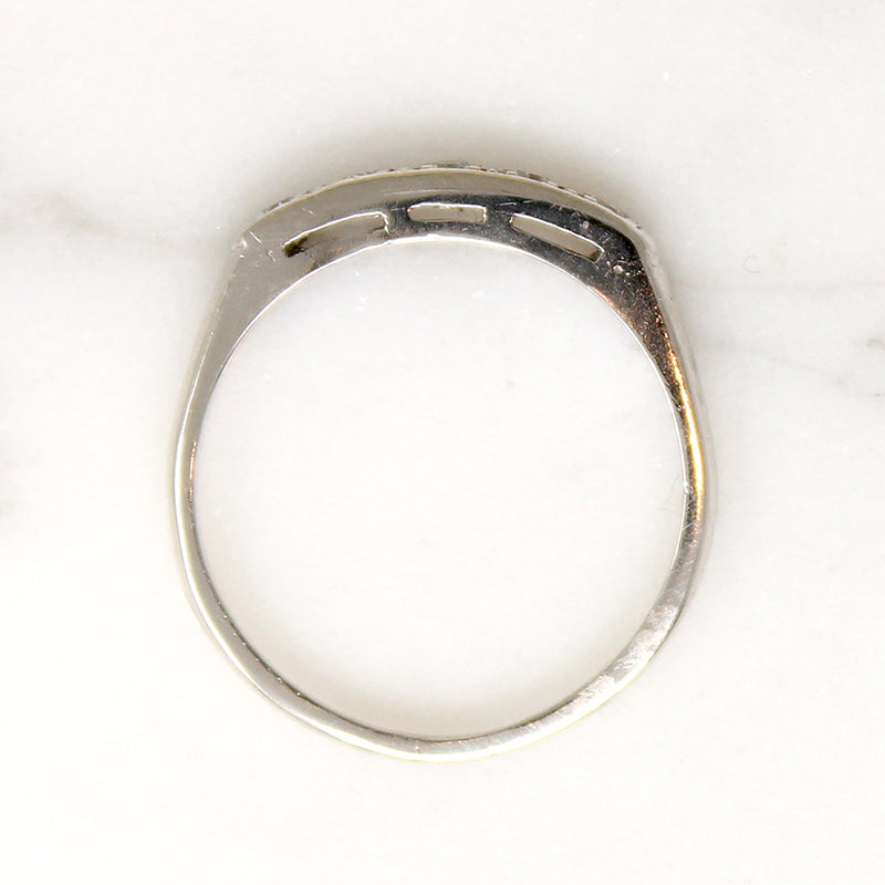Timeless Five Diamond & Platinum Wedding Band