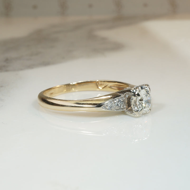 Lovely 1940s Diamond Engagement Ring