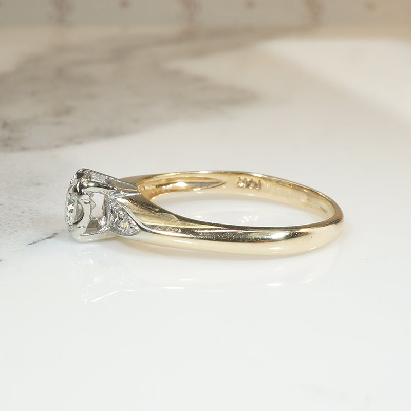 Lovely 1940s Diamond Engagement Ring