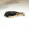 Handsome Youth Intaglio in Gold Spinner Fob