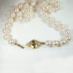 Sumptuous Opera Length Pearls with Diamond Clasp