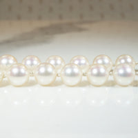 Sumptuous Opera Length Pearls with Diamond Clasp