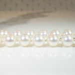 Sumptuous Opera Length Pearls with Diamond Clasp