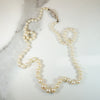 Princess Length Graduated Pearls with Decorative Clasp