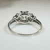 Divine Art Deco Diamond & Platinum Engagement Ring