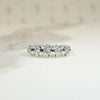 Fancy Platinum Old European Cut Diamond Band