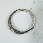 Sweet Vintage White Gold & Diamond Band