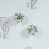 Captivating .67tcw Old European Cut Diamond Studs