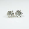 Captivating .67tcw Old European Cut Diamond Studs