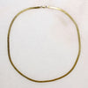 1980s Vermeil Herringbone Chain