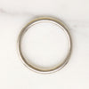 Round Sterling Silver Band Size 8.25