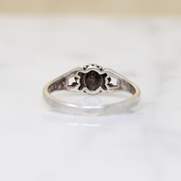 Vibrant Malachite in Dainty Sterling Silver Ring